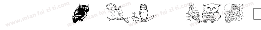 AEZ Owls for Traci字体转换